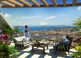 Sea View And Forest Together! Investment Apartments İn Kartal