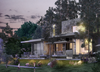 Villas; Integrate Nature, Respects The Environment, Modern Design