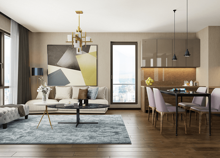 Home-Office Style Apartments For Investment In The City Center
