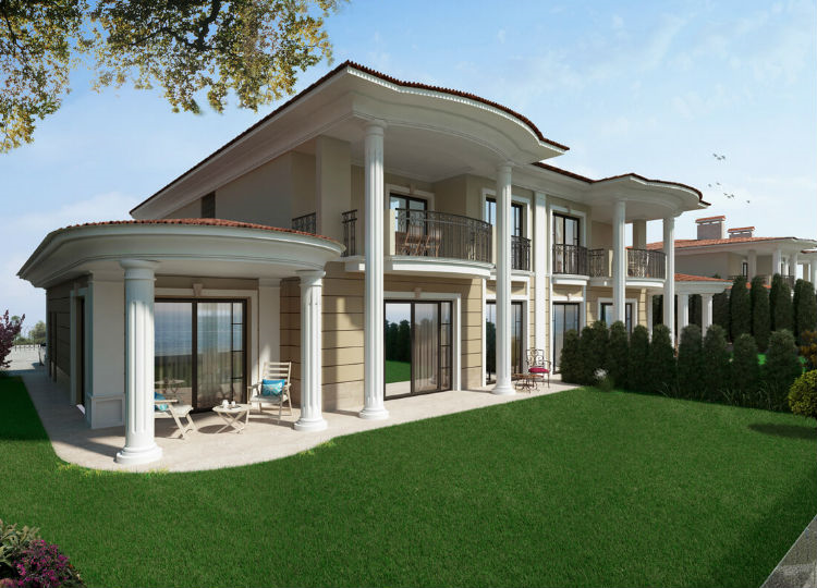 Villas, A Special Concept Which Enables You To See The Sea 