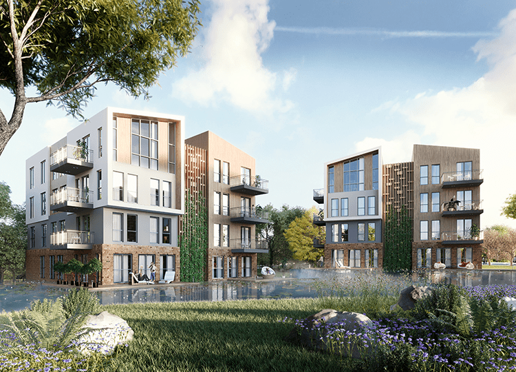 ecological apartments overlooking cekmekoy forest