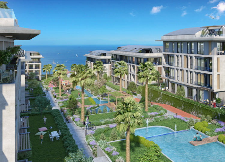 Opportunity 2+1 Apartments Near The Sea And The Green Landscape