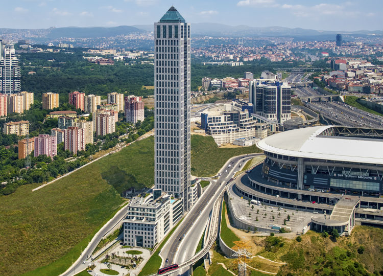 That Allows For Breathing With Forest And Bosporus View