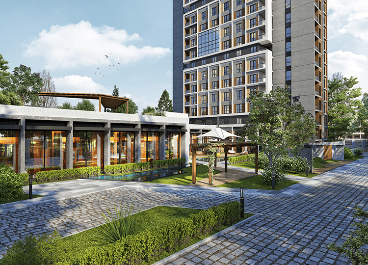 Luxury Apartments Are Intertwined With Nature In Basınekspres